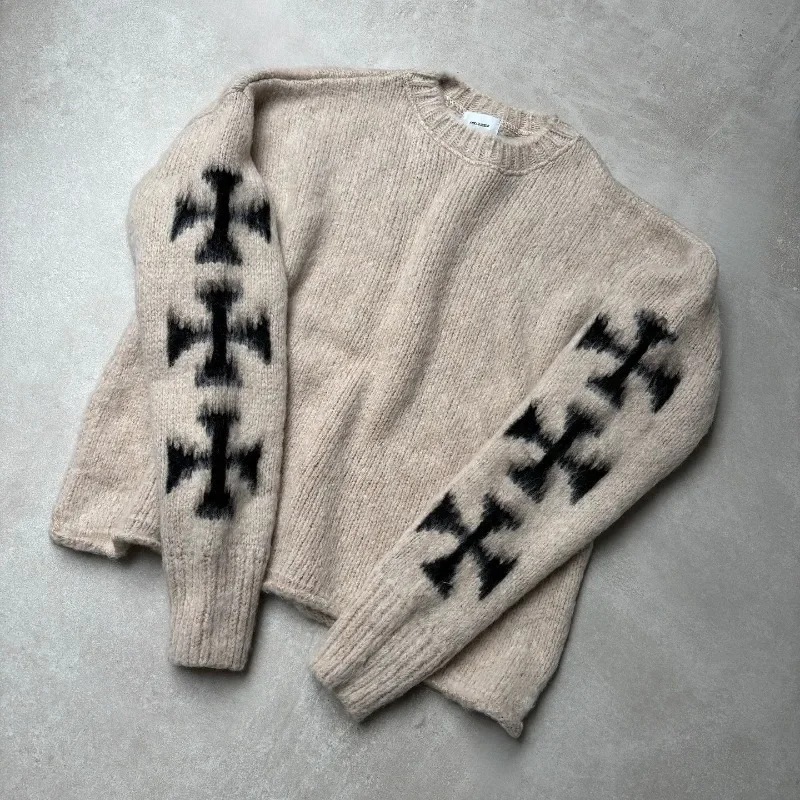 Cross Knit Sweater - Image 3