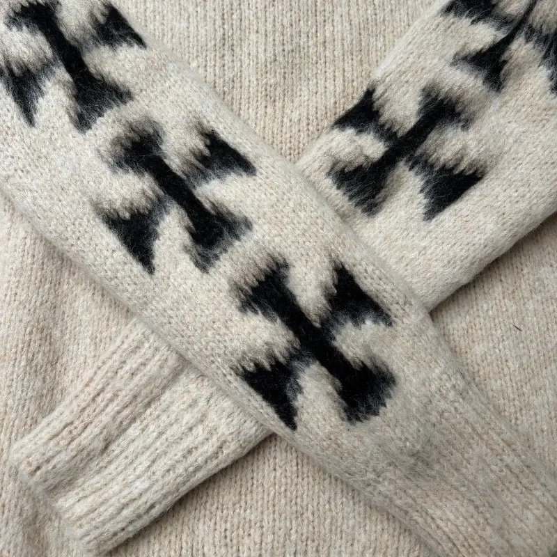 Cross Knit Sweater - Image 2